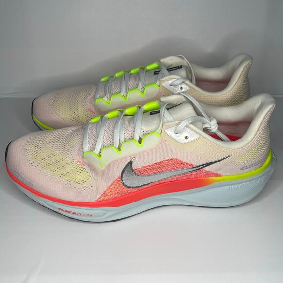 Nike Air Zoom Pegasus 41 Men’s Running Shoes – Size 14 – Summit White/Chrome - Picture 6 of 6